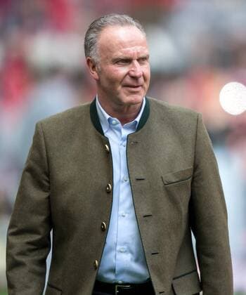 14. Mai 2016: Muenchen, Allianz Arena: Fussball 1. Bundesliga: FC Bayern Muenchen - Hannover 96: Vorstandschef Karl Heinz Rummenigge.