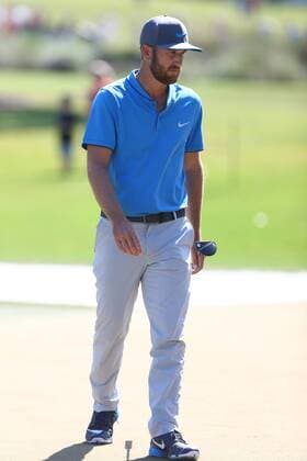 May 14, 2016 - Ponte Vedra Beach, Florida, United States - Kevin Chappell approaches 15th green during the third round of The PLAYERS Championship at TPC Sawgrass. Golf 2016 - The PLAYERS Championship - Round 3 - ZUMAw109