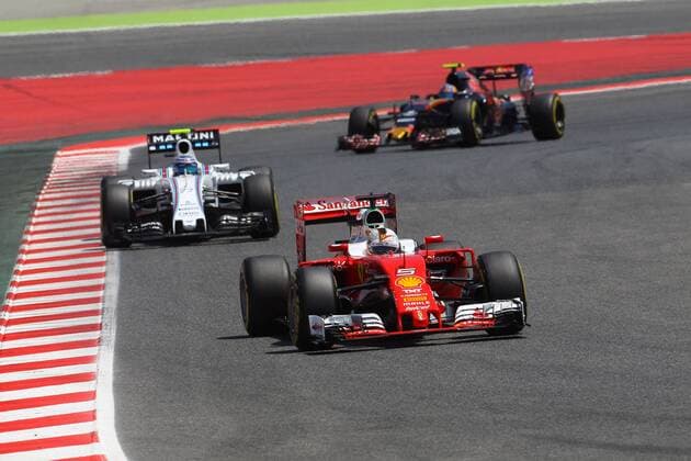Spanish Grand Prix, Barcelona 12 - 15 May 2016 15.05.2016- Race 2, Sebastian Vettel (GER) Scuderia Ferrari SF16-H 