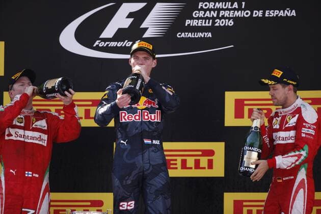 Formel 1, GP von Spanien, Sieger Max Verstappen SPAIN - May,15th: Max Verstappen, team Red Bull wins the Spanish Grand Prix of Formula One, celebrated at Barcelona-Catalonia ciruit on 15th May 2016 in Barcelona, Spain. (Credit: Mikel Trigueros Urbanandsport Cordon Press) --------------------------------------------- SPAIN - Mayo,15: Max Verstappen, team Red Bull gana su primera carrera con 18 anos en el Gran Premio de Espana de Formula Uno celebrado en el circuito de Barcelona-Cataluna, el 15 de Mayo del 2016 en Barcelona, Espa?a. (Foto: Mikel Trigueros Urbanandsport Cordon Press) xMikelxTriguerosx xSPAINx-xGP-FORMULA-ONE-F1x-xx-x2015 16x