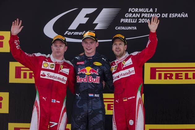 SPAIN - May,15th: Max Verstappen, team Red Bull wins the Spanish Grand Prix of Formula One, celebrated at Barcelona-Catalonia ciruit on 15th May 2016 in Barcelona, Spain. (Credit: Mikel Trigueros Urbanandsport Cordon Press) --------------------------------------------- SPAIN - Mayo,15: Max Verstappen, team Red Bull gana su primera carrera con 18 anos en el Gran Premio de Espana de Formula Uno celebrado en el circuito de Barcelona-Cataluna, el 15 de Mayo del 2016 en Barcelona, Espa?a. (Foto: Mikel Trigueros Urbanandsport Cordon Press)  xMikelxTriguerosx xSPAINx-xGP-FORMULA-ONE-F1x-xx-x2015 16x