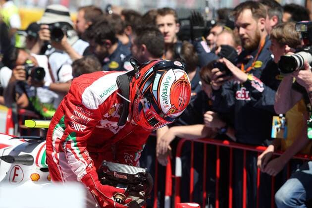 Spanish Grand Prix, Barcelona 12 - 15 May 2016 15.05.2016- Race 2, 2nd position Kimi Raikkonen (FIN) Scuderia Ferrari SF16-H 