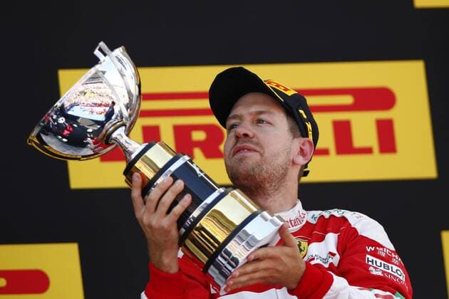 Motorsports: FIA Formula One World Championship WM Weltmeisterschaft 2016, Race in Barcelona, 5 Sebastian Vettel (GER, Scuderia Ferrari), xHOCHxZWEIx