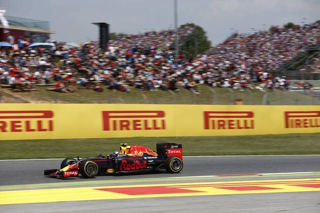 Motorsports: FIA Formula One World Championship WM Weltmeisterschaft 2016, Race in Barcelona, 33 Max Verstappen (NDL, Red Bull Racing), xHOCHxZWEIx