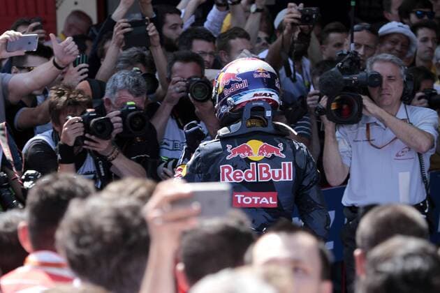 Formel 1, GP von Spanien, Sieger Max Verstappen Spanish Grand Prix, Barcelona 12 - 15 May 2016 15.05.2016- Race 2, Max Verstappen (NED) Red Bull Racing RB12 race winner 
