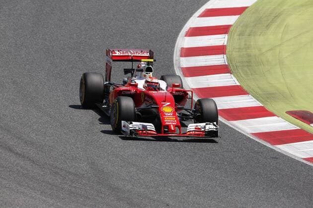 SPAIN - May,15th: Kimi Raikkonen, team Ferrari during the race of the Spanish Grand Prix of Formula One, celebrated at Barcelona-Catalonia ciruit on 15th May 2016 in Barcelona, Spain. (Credit: Mikel Trigueros Urbanandsport Cordon Press) --------------------------------------------- SPAIN - Mayo,15: Kimi Raikkonen, team Ferrari durante el race del Gran Premio de Espana de Formula Uno celebrado en el circuito de Barcelona-Cataluna, el 15 de Mayo del 2016 en Barcelona, Espa?a. (Foto: Mikel Trigueros Urbanandsport Cordon Press)  xMikelxTriguerosx xSPAINx-xGP-FORMULA-ONE-F1x-xx-x2015 16x