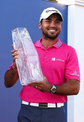 May 15, 2016 - Ponte Vedra Beach, Florida, United States - Jason Day holds the trophy after winning the final round of The PLAYERS Championship at TPC Sawgrass. Golf 2016 - The PLAYERS Championship - Final Round - ZUMAw109