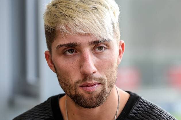 Kevin Kampl im Interview Leverkusen Copyright: Horn xEibner-Pressefoto EP_bhorn