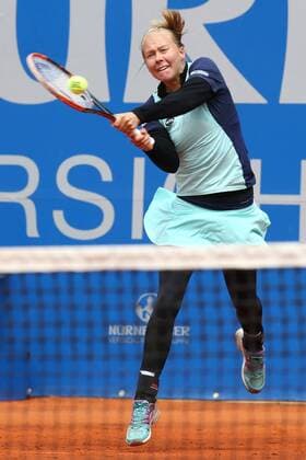 16.05.2016 - Tennis - Nürnberger Versicherungscup 2016 - WTA Tennis Damen Turnier Tournament - Damen Frauen - MaWi - Johanna Larson (Schweden) Einzelbild