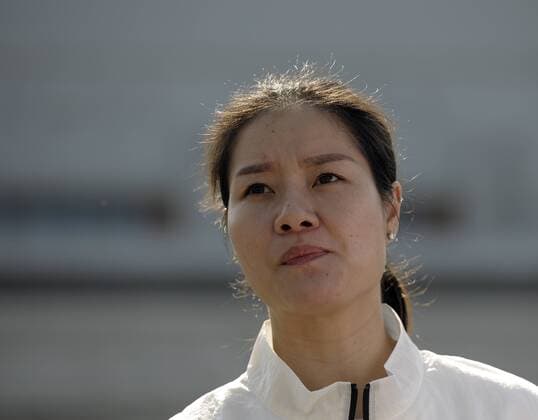 NANJING, CHINA - MAY 16: (CHINA OUT) Retired Chinese tennis player Li Na attends a tennis activity road to Wimbledon on May 16, 2016 in Nanjing, Jiangsu Province of China.  CFP484560247 