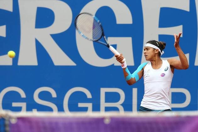 16.05.2016 - Tennis - Nürnberger Versicherungscup 2016 - WTA Tennis Damen Turnier Tournament - Damen Frauen - MaWi - Teliana Pereira (Brasilien) Einzelbild