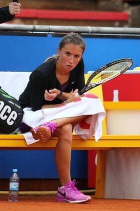 16.05.2016 - Tennis - Nürnberger Versicherungscup 2016 - WTA Tennis Damen Turnier Tournament - Damen Frauen - MaWi - Annika Beck (Deutschland) Einzelbild