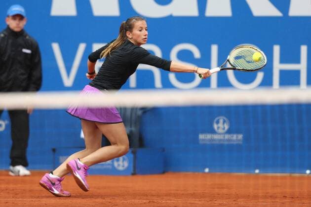 16.05.2016 - Tennis - Nürnberger Versicherungscup 2016 - WTA Tennis Damen Turnier Tournament - Damen Frauen - MaWi - Annika Beck (Deutschland) Einzelbild