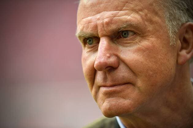 14.05.2016, Fussball 1.Bundesliga 2015 2016, 34.Spieltag, FC Bayern München - Hannover 96, in der Allianz-Arena München. Vorstandsvorsitzender Karl-Heinz Rummenigge (FC Bayern München) 