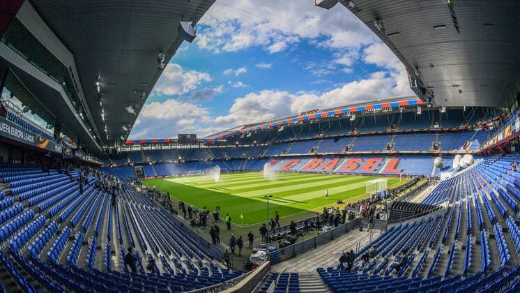 Fußball, Frauen EM 2025, alle Stadien Fußball, Frauen EM 2025, Sportstätte, St. Jakob-Park in Basel SOCCER - UEFA EL, Liverpool vs Sevilla BASEL,SWITZERLAND,17.MAY.16 - SOCCER - UEFA Europa League, final, Liverpool FC vs FC Sevilla, preview. Image shows the St. Jakob Park in Basel. GEPAxpictures xOliverxLerch