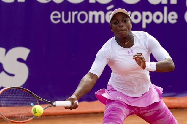 May 17, 2016 - Strasbourg, , France - Sloane STEPHENS (USA) First major event of the French women s tennis on clay after Roland Garros and the first sports evnement in Alsace, Strasbourg International will be held for their 30th edition, from 13 to 21 May 2016. Tennis 2016 - Strasbourg Open - ZUMAc162