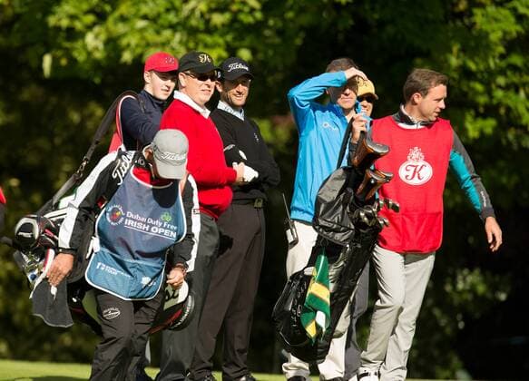 18.05.2016. The K Club, Straffan, Co. Kildare, Ireland. Dubai Duty Free Irish Open Golf Championship Pro-AM. HSH Price Albert on the 10th tee with his foursome. xPeterxFitzpatrickx  ActionPlus11738293