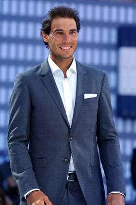 Rafael Nadal (ESP) Gregory Van Der Wiel (NED) TENNIS : Nadal vs Van Der Wiel - Tommy Hilfiger - 18 05 16 TennisMagazine Panoramic 