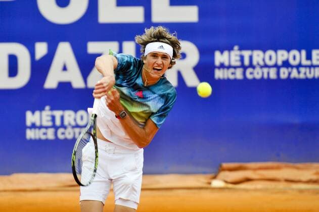 Alexander Zverev TENNIS : ATP World Tour, Open de Nice Cote d Azur - 19 05 2016 NorbertScanella Panoramic 