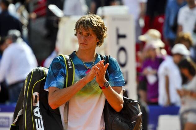 Alexander Zverev TENNIS : Open de Nice Cote d Azur - ATP Tennis Herren - 19 05 2016 NorbertScanella Panoramic 