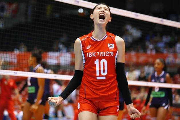 Yeon-Koung Kim (KOR), MAY 20, 2016 - Volleyball : Women s Volleyball World Final Qualification for the Rio de Janeiro Olympics 2016 match between South Korea 3-1 Peru at Tokyo Metropolitan Gymnasium, Tokyo, Japan. Noxthirdxpartyxsales  (ipha022004)