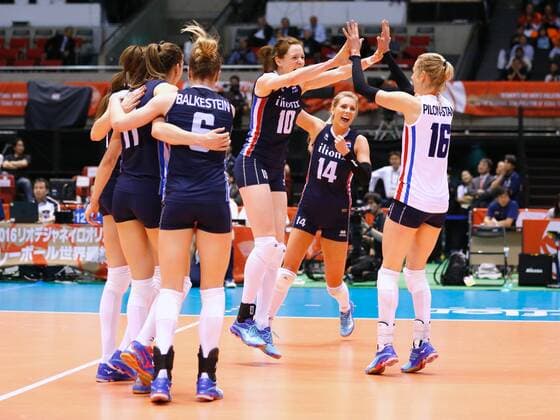 Netherlands team group Mannschaftsbild Totale (NED), MAY 20, 2016 - Volleyball : Women s Volleyball World Final Qualification for the Rio de Janeiro Olympics 2016 match between Netherlands 3-0 Italy at Tokyo Metropolitan Gymnasium, Tokyo, Japan. Noxthirdxpartyxsales  (ipha022029)