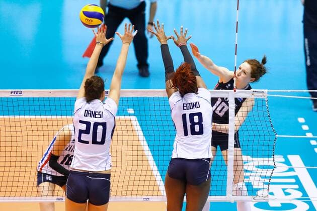 Lonneke Sloetjes (NED), MAY 20, 2016 - Volleyball : Women s Volleyball World Final Qualification for the Rio de Janeiro Olympics 2016 match between Netherlands 3-0 Italy at Tokyo Metropolitan Gymnasium, Tokyo, Japan. Noxthirdxpartyxsales  (ipha022039)
