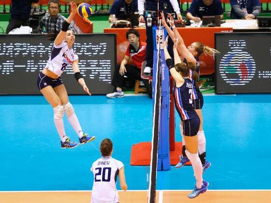 Alessia Gennari (ITA), MAY 20, 2016 - Volleyball : Women s Volleyball World Final Qualification for the Rio de Janeiro Olympics 2016 match between Netherlands 3-0 Italy at Tokyo Metropolitan Gymnasium, Tokyo, Japan. Noxthirdxpartyxsales  (ipha022047)