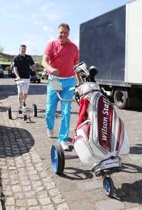 10. Thüringer Charity Open Mühlberg 20.05.16 , Mühlberg, Gut Ringhofen, 10. Thüringer Charity Open, Golf-Benefiz-Turnier, Prominente spielen Golf für den guten Zweck im Bild: Jochen Behle