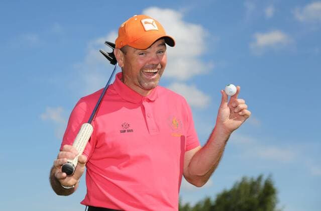 10. Thüringer Charity Open Mühlberg 20.05.16 , Mühlberg, Gut Ringhofen, 10. Thüringer Charity Open, Golf-Benefiz-Turnier, Prominente spielen Golf für den guten Zweck im Bild: Sven Ottke