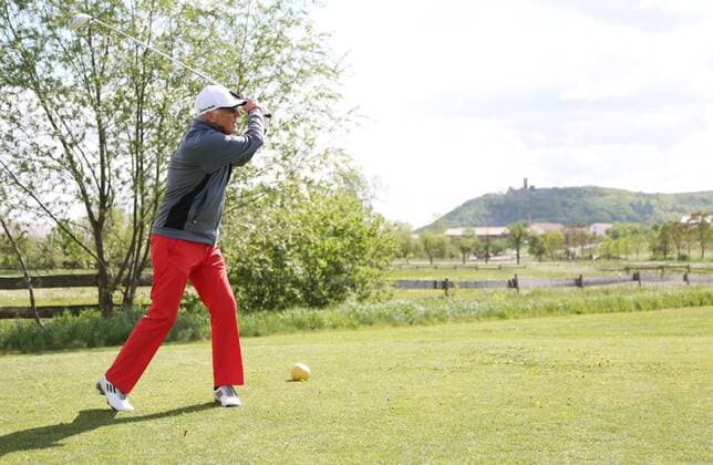 10. Thüringer Charity Open Mühlberg 20.05.16 , Mühlberg, Gut Ringhofen, 10. Thüringer Charity Open, Golf-Benefiz-Turnier, Prominente spielen Golf für den guten Zweck im Bild: Franz Beckenbauer