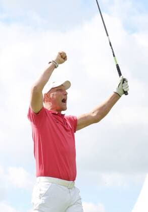 10. Thüringer Charity Open Mühlberg 20.05.16 , Mühlberg, Gut Ringhofen, 10. Thüringer Charity Open, Golf-Benefiz-Turnier, Prominente spielen Golf für den guten Zweck im Bild: Axel Schulz