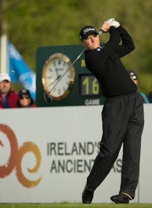 20.05.2016. The K Club, Straffan, Co. Kildare, Ireland. Dubai Duty Free Irish Open Golf Championship Round 2. Marc Warren teeing off on the 10th hole. xPeterxFitzpatrickx  ActionPlus11739012