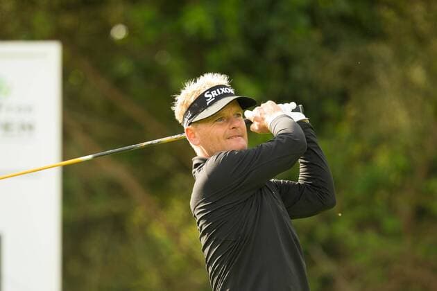 20.05.2016. The K Club, Straffan, Co. Kildare, Ireland. Dubai Duty Free Irish Open Golf Championship Round 2. Sr& xf3;ren Kjeldsen teeing off the 11th hole. xPeterxFitzpatrickx  ActionPlus11739022