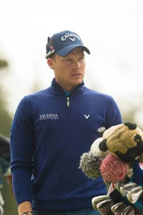 20.05.2016. The K Club, Straffan, Co. Kildare, Ireland. Dubai Duty Free Irish Open Golf Championship Round 2. Danny Willett on the 18th tee. xPeterxFitzpatrickx  ActionPlus11739041