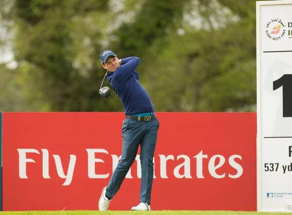 20.05.2016. The K Club, Straffan, Co. Kildare, Ireland. Dubai Duty Free Irish Open Golf Championship Round 2. Danny Willett tees off on the 18th hole. xPeterxFitzpatrickx  ActionPlus11739043