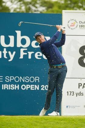 20.05.2016. The K Club, Straffan, Co. Kildare, Ireland. Dubai Duty Free Irish Open Golf Championship Round 2. Danny Willett teeing off on the 8th hole. xPeterxFitzpatrickx  ActionPlus11739059
