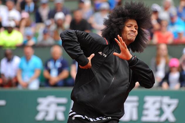 Les Twins Laurent Bourgeois (FRA) Larry Bourgeois (FRA) TENNIS : Roland Garros 2016 - French Open - 21 05 2016 TennisMagazine 
