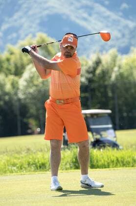 Themen der Woche - Sport Bilder des Tages - SPORT GOLF - Sven Ottke ( ehemaliger Profiboxer ) am 21.05.2016 während der Tobi Angerer Golf Challenge im Golf Resort Achental, Grassau, Deutschland