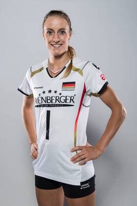 20.05.2016, Olympiastuetzpunkt, Heidelberg Volleyball, Fotoshooting Nationalmannschaft Frauen Lenka Dürr Duerr ( 1 GER)