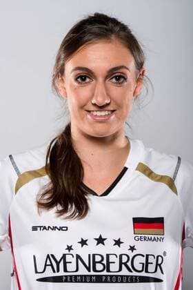 20.05.2016, Olympiastuetzpunkt, Heidelberg Volleyball, Fotoshooting Nationalmannschaft Frauen Lena Stigrot ( 10 GER)