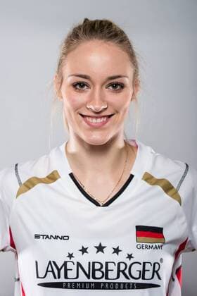 20.05.2016, Olympiastuetzpunkt, Heidelberg Volleyball, Fotoshooting Nationalmannschaft Frauen Louisa Lippmann ( 11 GER)