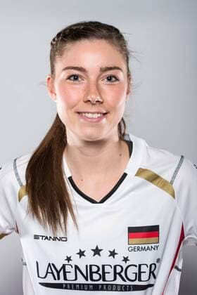 20.05.2016, Olympiastuetzpunkt, Heidelberg Volleyball, Fotoshooting Nationalmannschaft Frauen Wiebke Silge ( 18 GER)