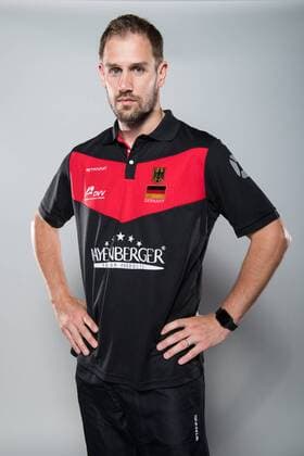 20.05.2016, Olympiastuetzpunkt, Heidelberg Volleyball, Fotoshooting Nationalmannschaft Frauen Felix Koslowski (Bundestrainer Trainer Coach GER)