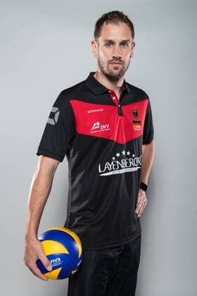 20.05.2016, Olympiastuetzpunkt, Heidelberg Volleyball, Fotoshooting Nationalmannschaft Frauen Felix Koslowski (Bundestrainer Trainer Coach GER)