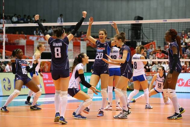 Italy Women s team group Mannschaftsbild Totale MAY 22, 2016 - Volleyball : Women s Volleyball World Final Qualification for the Rio de Janeiro Olympics 2016 match between Italy 3-0 Kazakhstan at Tokyo Metropolitan Gymnasium, Tokyo, Japan. Noxthirdxpartyxsales  (mrva125923)