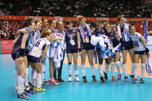 Italy Women s team group Mannschaftsbild Totale MAY 22, 2016 - Volleyball : Women s Volleyball World Final Qualification for the Rio de Janeiro Olympics 2016 match between Italy 3-0 Kazakhstan at Tokyo Metropolitan Gymnasium, Tokyo, Japan. Noxthirdxpartyxsales  (mrva125931)