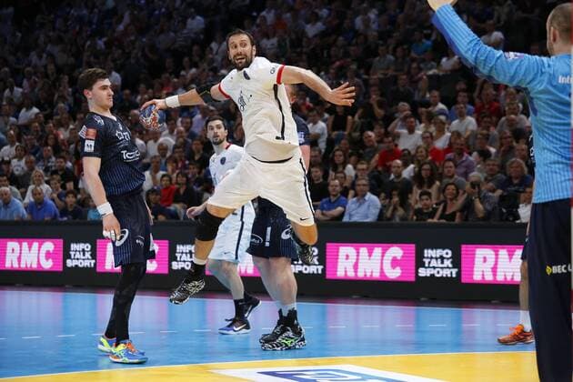 Igor Vori ( PSG ) HANDBALL : Montpellier vs Paris Saint Germain - Coupe de France - Finale - 21 05 2016 StephaneCaillet Panoramic 