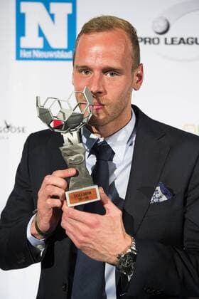 Gent s goalkeeper Matz Sels pictured during the first edition of the Professional Soccer Player of the Year 2016 gala evening, Monday 23 May 2016, in Gent. LAURIExDIEFFEMBACQ  x04856673x