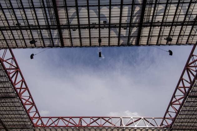 Italy: Giuseppe Meazza stadium - Champion League Giuseppe Meazza stadium (also known as San Siro) will host the Champions League final between Real Madrid Cub de Futbol and Club Atletico De Madrid  NicolòxCampo